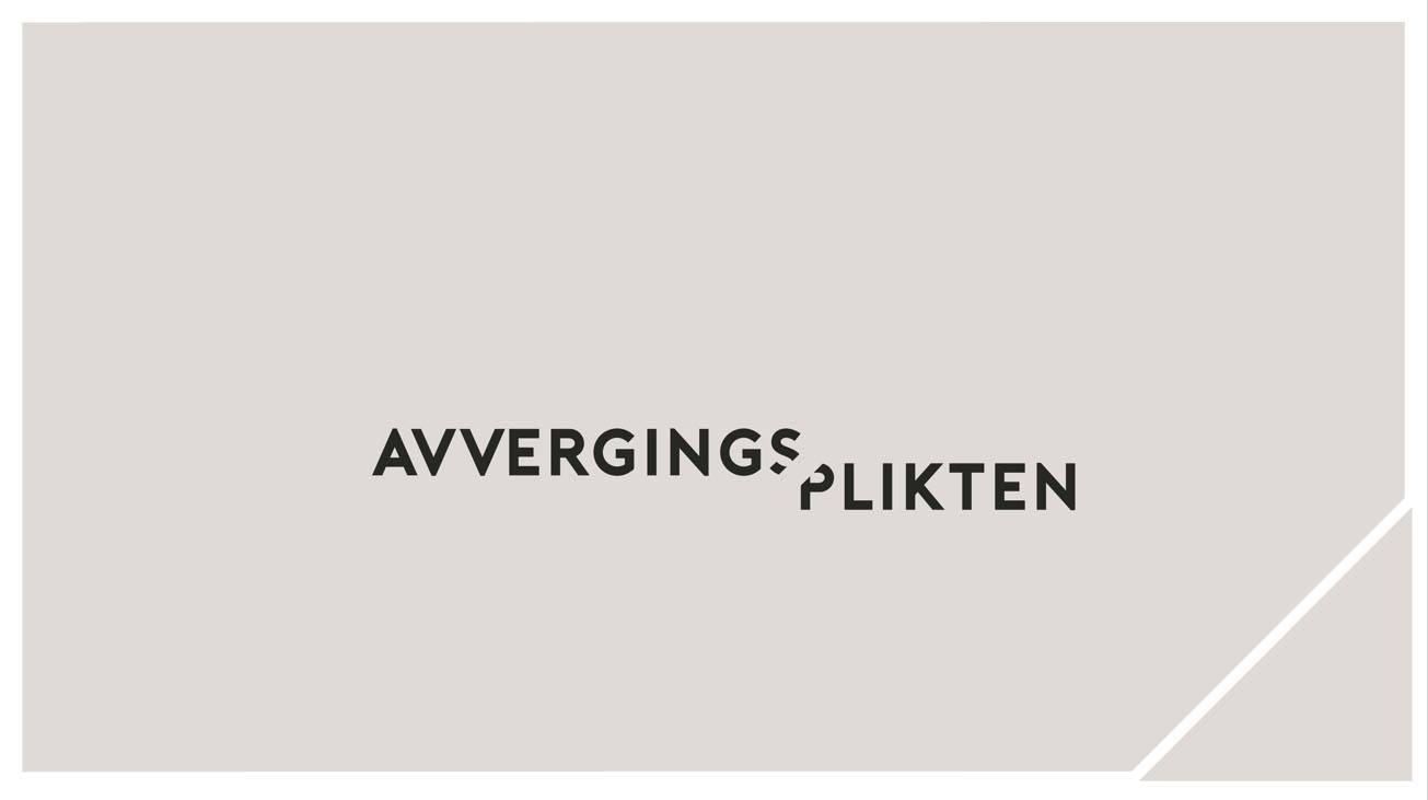 Avvergingsplikten Presentasjon Prensentasjon om avvergingsplikten